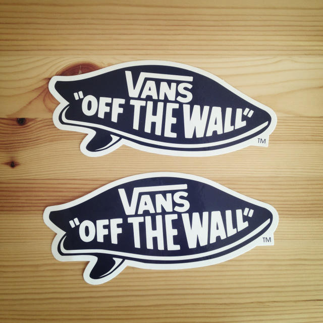 VANS(ヴァンズ)のVANS☆大きめステッカー2枚 その他のその他(その他)の商品写真