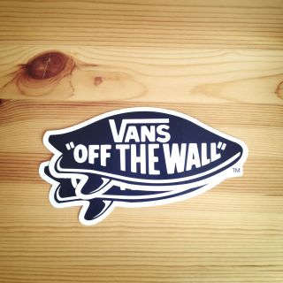 ヴァンズ(VANS)のVANS☆大きめステッカー2枚(その他)