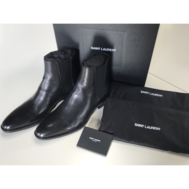 SAINT LAURENT PARIS サンローランパリ チェルシーブーツ未使用 最高
