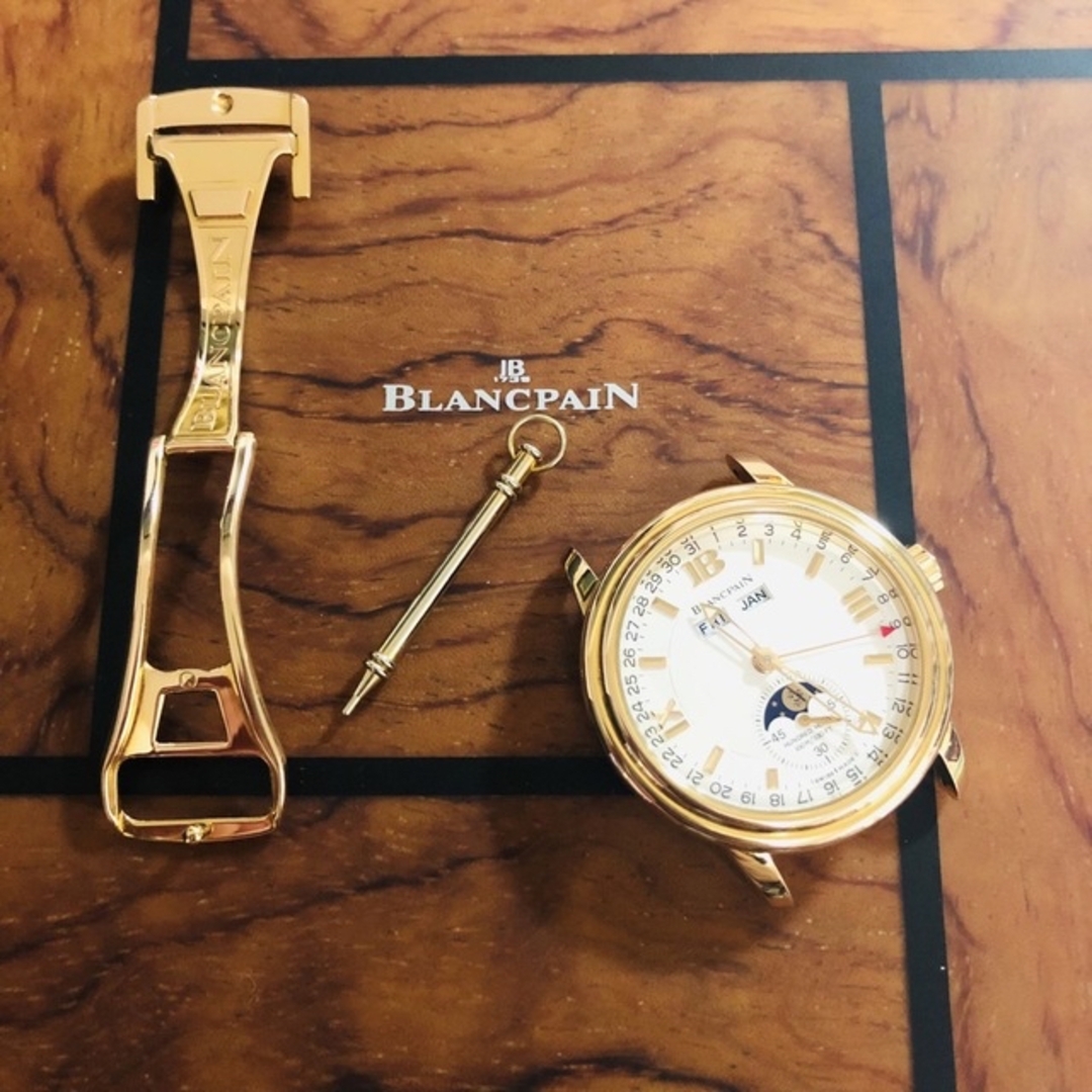 希少美品 ブランパン BLANCPAIN トリプルカレンダームーンフェイズ 時計