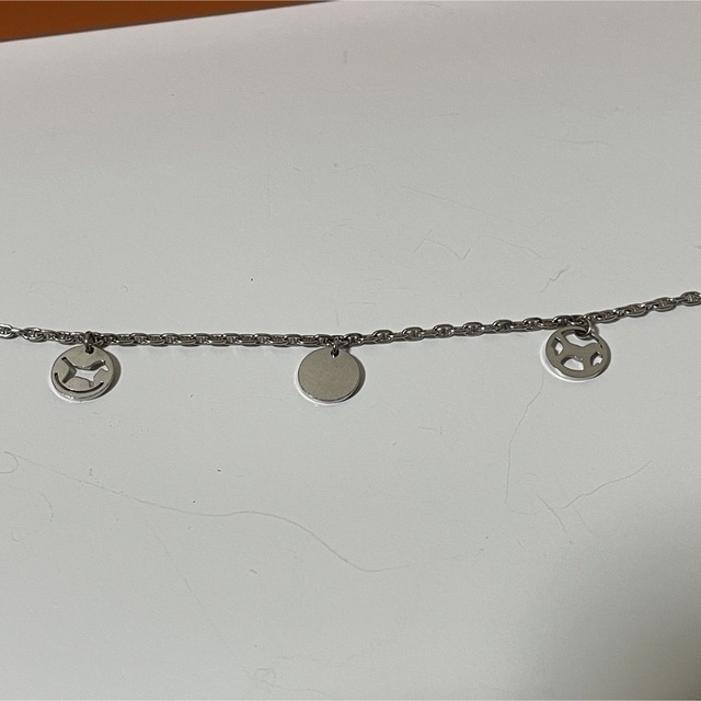 HERMES エルメス ダダ ブレスレット k18ホワイトゴールド 木馬 ホース
