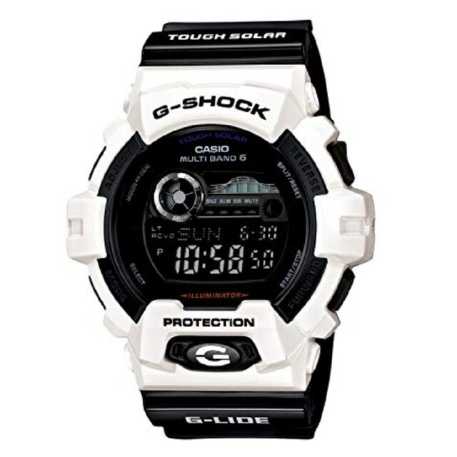 腕時計 G-LIDE 電波ソーラー GWX-8900B-7JF ブラック CAS | www