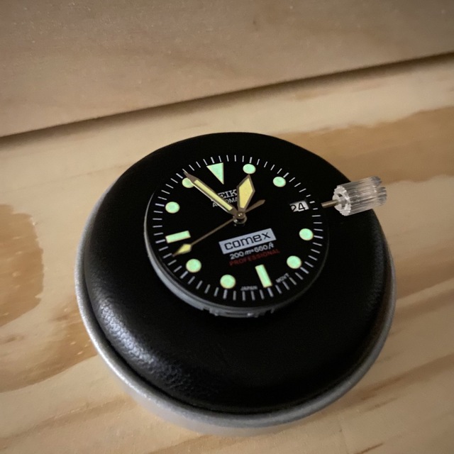 SEIKO(セイコー)のNH35 COMEX 文字盤　ムーブメント　Sロゴ　ヴィンテージ メンズの時計(腕時計(アナログ))の商品写真