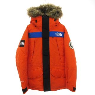 ザノースフェイス(THE NORTH FACE)のザノースフェイス ANTARCTICA ダウンジャケット フード オレンジ XL(ダウンジャケット)