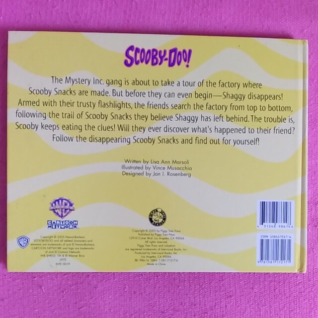 英語の絵本｢Scooby-Doo!」 エンタメ/ホビーの本(絵本/児童書)の商品写真