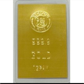 徳力本店　正規購入1gカード(金属工芸)