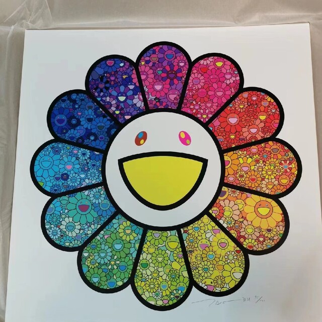 村上隆 お花の森 版画 ED100 【時間指定不可】 photo-vasy.net