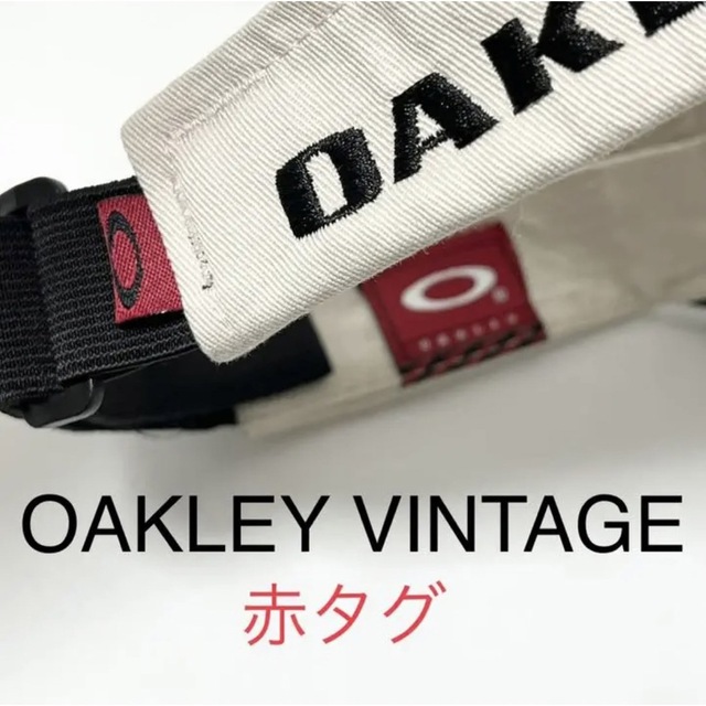 Oakley - 【希少】OLD OAKLEYオークリーヴィンテージ赤タグBIGロゴ