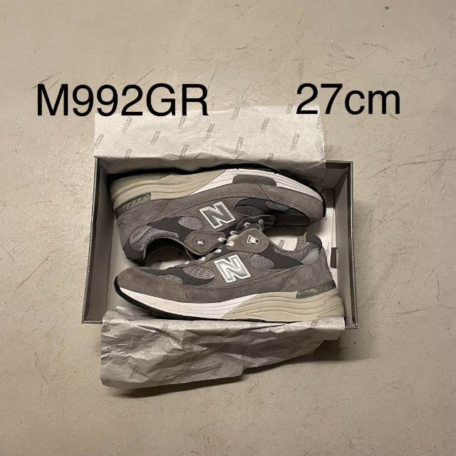 New Balance M992GR 27.0 cm ランキング第1位 48.0%OFF www.toyotec.com