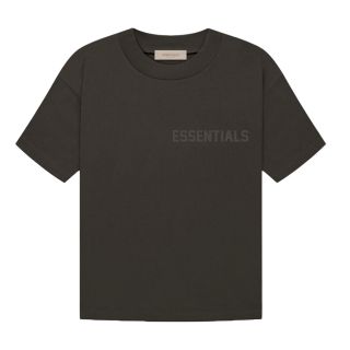 エッセンシャル(Essential)のESSENTIALS Tシャツ S OFF BLACK fog エッセンシャルズ(Tシャツ/カットソー(半袖/袖なし))