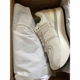 国内完売サイズ　NEW BALANCE WL574ZAA  厚底スニーカー