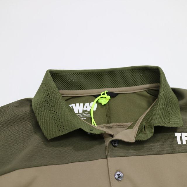 新品☆【TFW49】SIDE MESH POLOポロシャツ 半袖 メンズ モテ 8880円