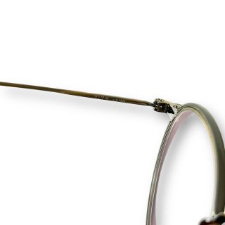 希少品! EYEVAN アイヴァン 7285 サングラス 眼鏡 ゴールド 金 炭