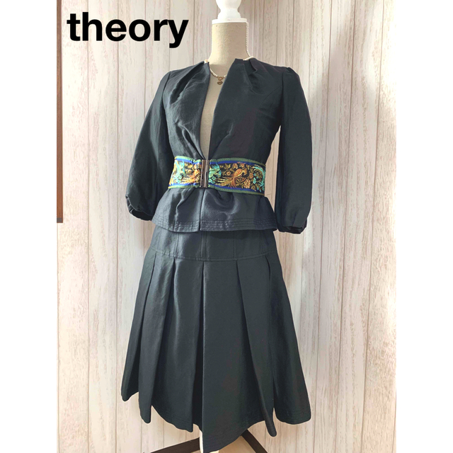 theory(セオリー)のtheory フォーマルスーツ シルク・麻・コットン レディースのフォーマル/ドレス(スーツ)の商品写真