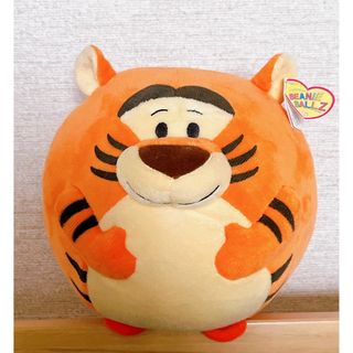 ディズニー(Disney)の【日本未発売】ティガーTIGGER Ty Beanie Ballz (キャラクターグッズ)