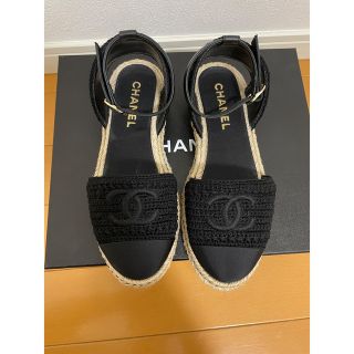 CHANEL - CHANEL エスパドリーユ サンダル 36の通販 by ショッフィー