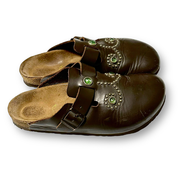 希少品！ BIRKENSTOCK HTC コラボ サンダル 茶緑 41 26.5