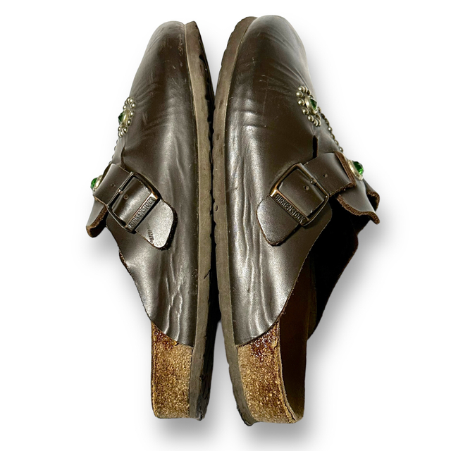 BIRKENSTOCK - 希少品! BIRKENSTOCK HTC コラボ サンダル 茶緑 BIRKENSTOCK - 希少品! BIRKENSTOCK HTC コラボ サンダル 茶緑