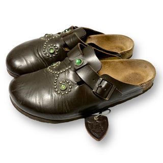 ビルケンシュトック(BIRKENSTOCK)の希少品！ BIRKENSTOCK HTC コラボ サンダル 茶緑 41 26.5(サンダル)