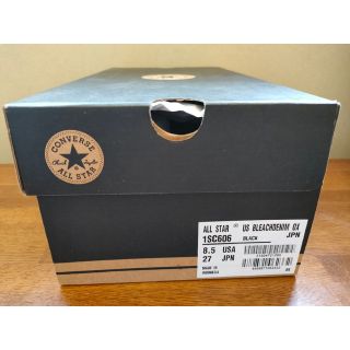 CONVERSE - ④【新品未使用】コンバース USブリーチデニムOX ブラック