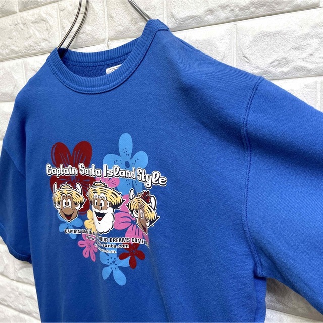 CAPTAIN SANTA(キャプテンサンタ)の美品　キャプテンサンタ　半袖スウェット　メンズMサイズ メンズのトップス(Tシャツ/カットソー(半袖/袖なし))の商品写真