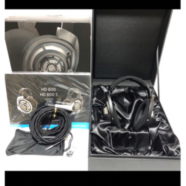 美品】ゼンハイザーSennheiser HD 800S はね上がっ ヘッドフォン 美品】ゼンハイザーSennheiser HD 800S はね上がっ ヘッドフォン