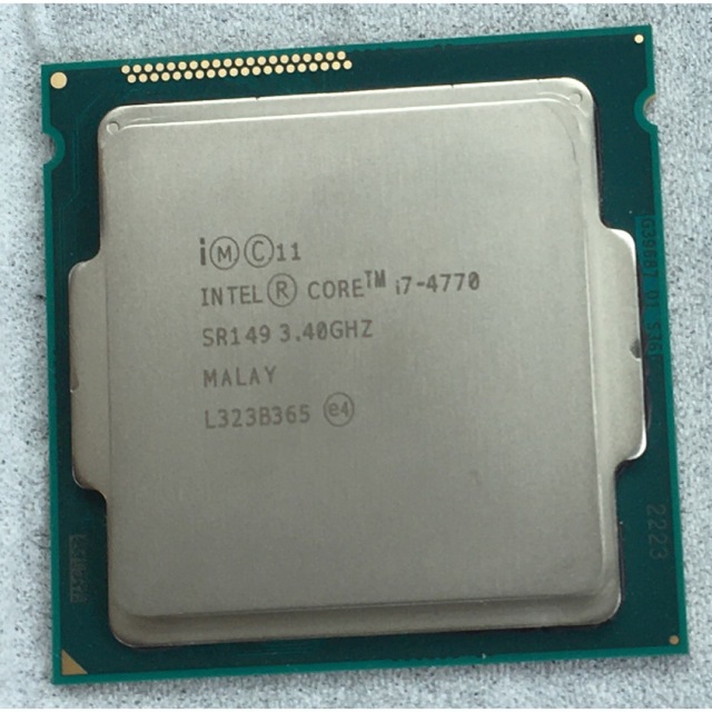 Intel  CORE i7 4770 4コア8スレッド 3.40GHZ