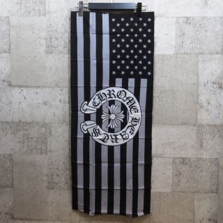 クロムハーツ CHROME HEARTS ユナイテッドアローズ 株主優待 UA ロゴ 手ぬぐい 手ぬぐい 非売品 バンタナ 手拭 ハンカチ コットン グレー 未使用メンズ