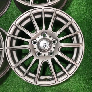 美品!weds GMach 15×6J 5-114.3 ET53 4本セット!の通販 by