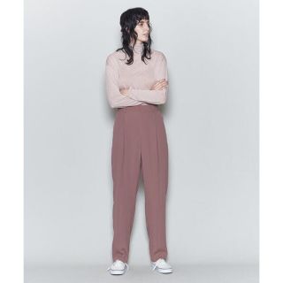 ロク(6 (ROKU))の＜6(ROKU)＞GEORGETTE TUCK PANTS(カジュアルパンツ)