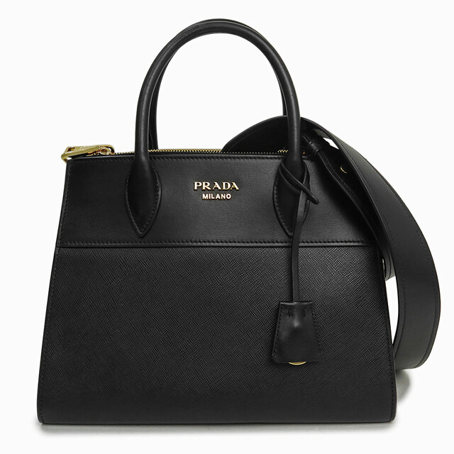 プラダ パラディグムバッグ2WAY ショルダー ハンドバッグ SAFFIANO シティカーフ レザー NERO ネロ ブラック 黒 1BA103 PRADA（未使用　展示品）