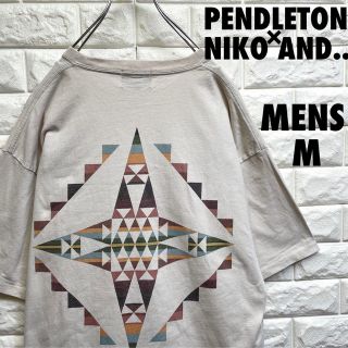 ペンドルトン(PENDLETON)のペンドルトン　ニコアンド　コラボTシャツ　メンズMサイズ(Tシャツ/カットソー(半袖/袖なし))