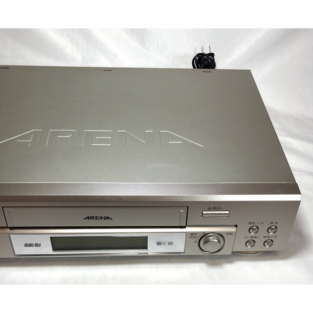 東芝(トウシバ)の【整備済】TOSHIBA A-J11ビデオデッキ VHS 東芝  スマホ/家電/カメラのテレビ/映像機器(その他)の商品写真