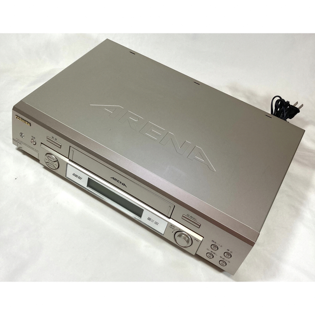 東芝(トウシバ)の【整備済】TOSHIBA A-J11ビデオデッキ VHS 東芝  スマホ/家電/カメラのテレビ/映像機器(その他)の商品写真