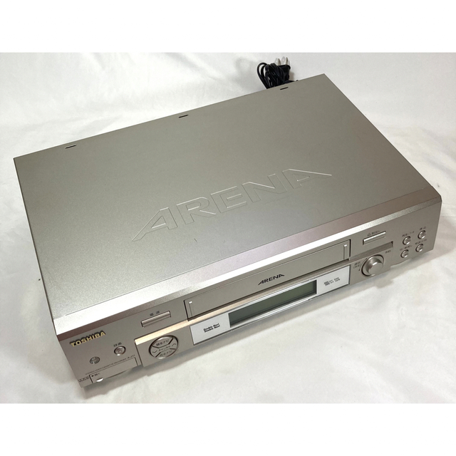 東芝(トウシバ)の【整備済】TOSHIBA A-J11ビデオデッキ VHS 東芝  スマホ/家電/カメラのテレビ/映像機器(その他)の商品写真