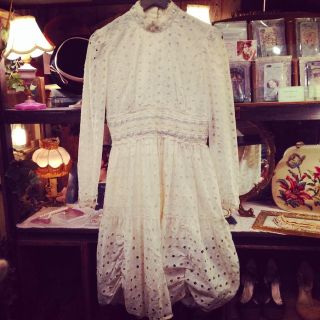 グリモワール(Grimoire)の値下げ歓迎🌼50s vintage dress(ひざ丈ワンピース)