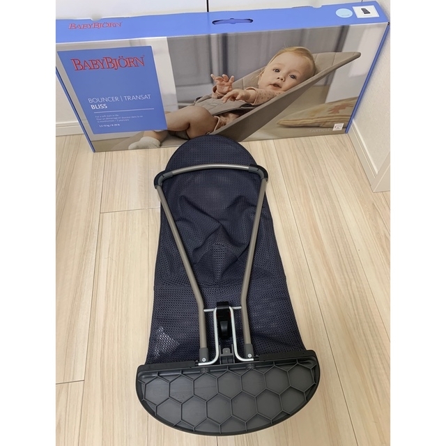 BABYBJORN(ベビービョルン)のベビービョルン バウンサー　BlissAir アンスラサイト   キッズ/ベビー/マタニティのキッズ/ベビー/マタニティ その他(その他)の商品写真