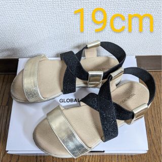 グローバルワーク(GLOBAL WORK)のサンダル　グローバルワーク　19cm　女の子　キッズ(サンダル)