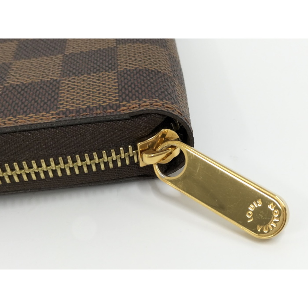 LOUIS VUITTON ジッピーウォレット ラウンドファスナー長財布 ダミエ