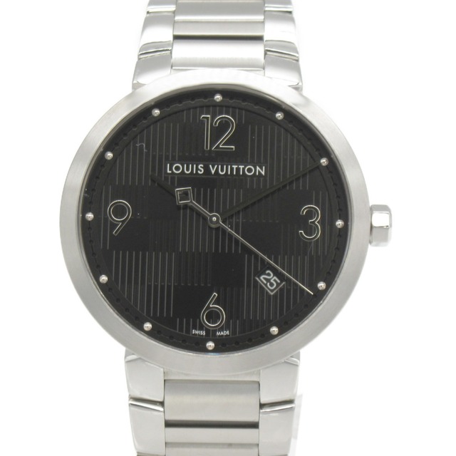 LOUIS VUITTON - ルイ・ヴィトン タンブール ダミエ 腕時計 ウォッチ 腕時計