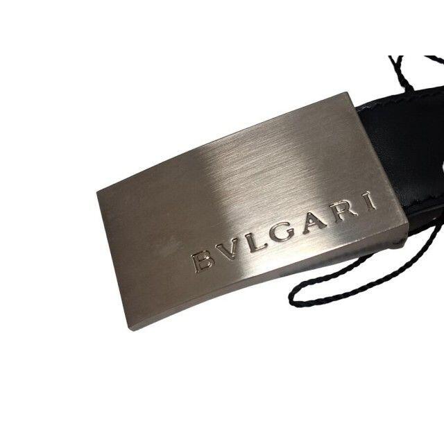 BVLGARI - 未使用 ブルガリ ベルト スクエア ロゴバックル 型押し ...