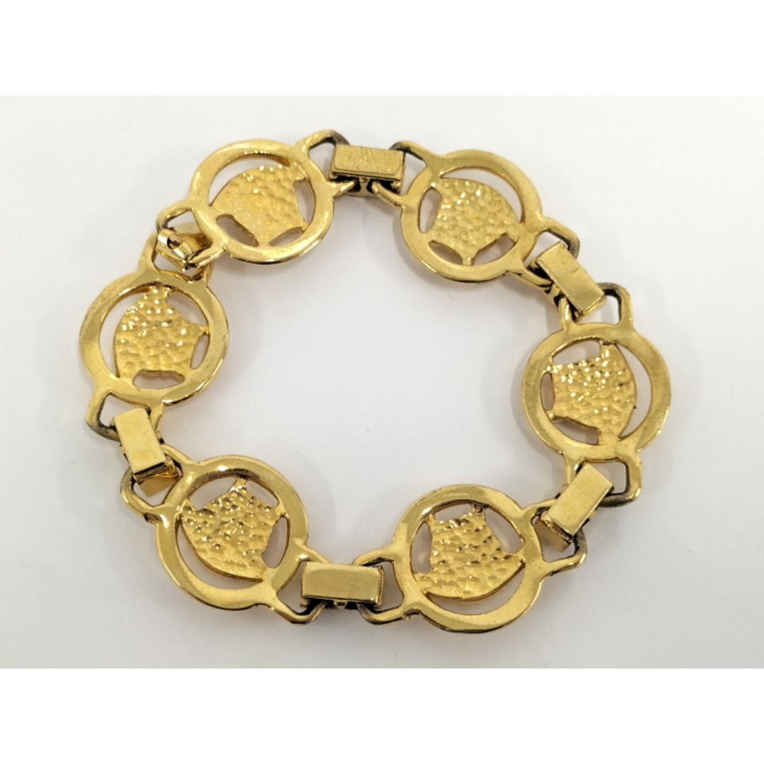 VERSACE - VERSACE ブレスレット メデューサ メッキ ゴールドの VERSACE - VERSACE ブレスレット メデューサ メッキ ゴールドの