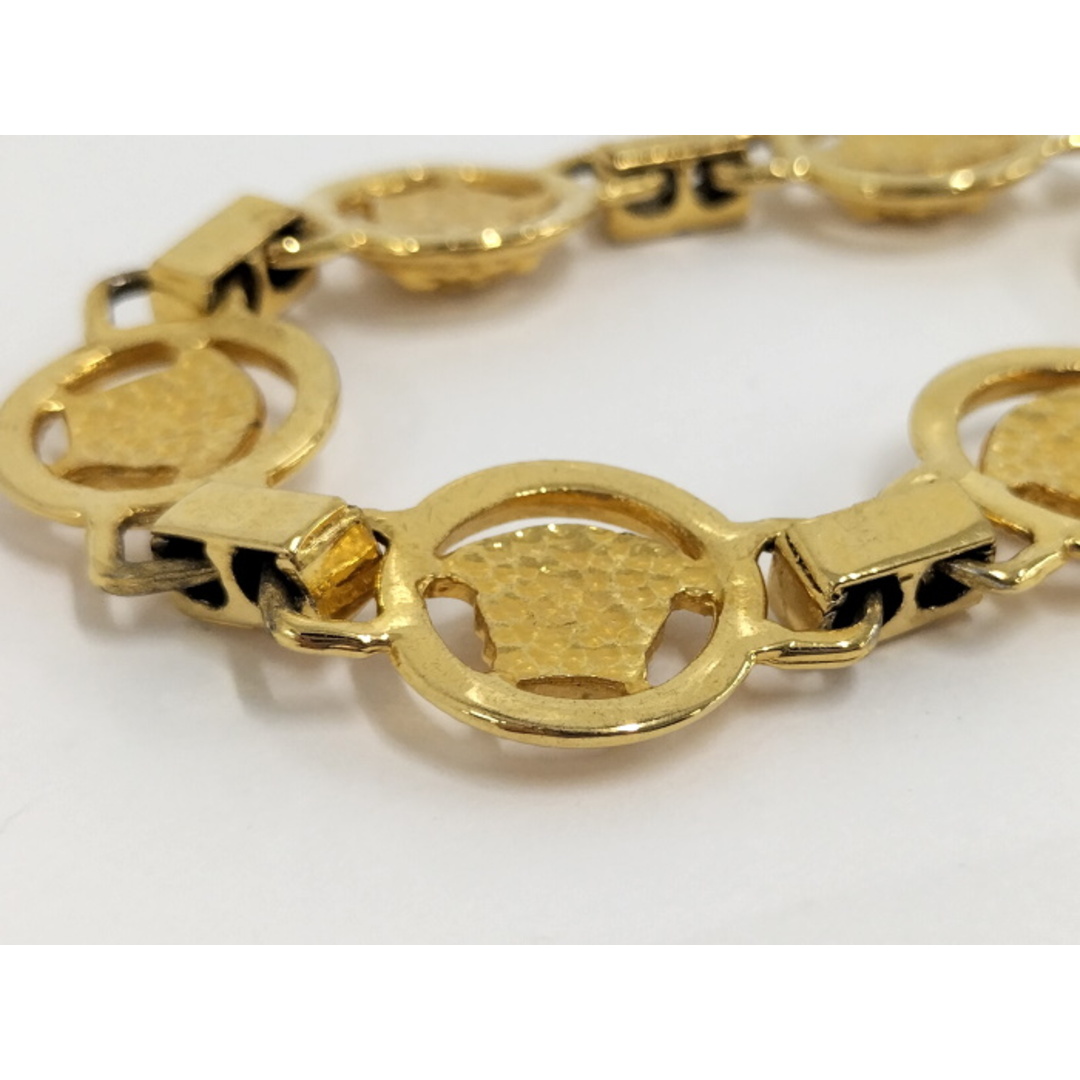VERSACE - VERSACE ブレスレット メデューサ メッキ ゴールドの VERSACE - VERSACE ブレスレット メデューサ メッキ ゴールドの