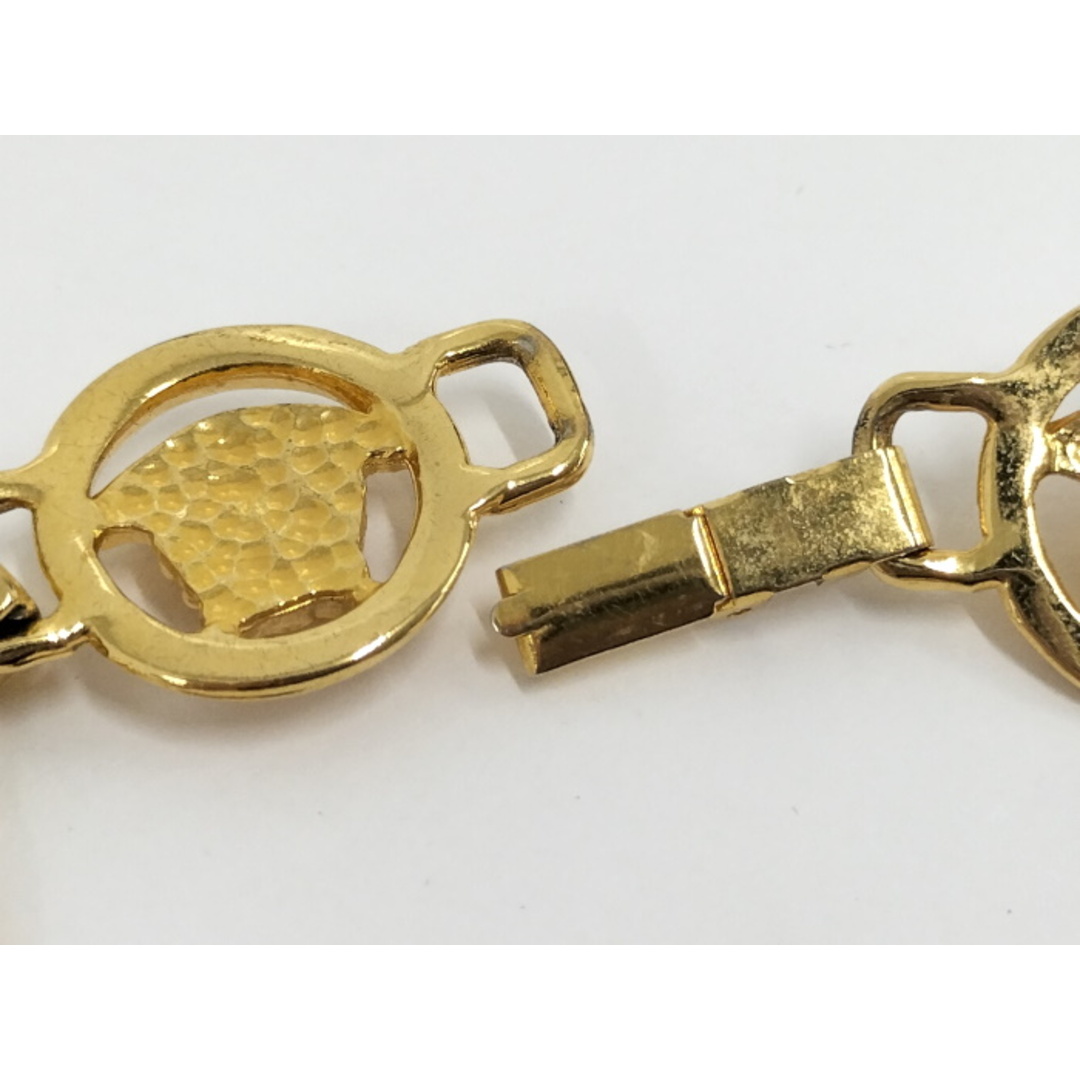 VERSACE - VERSACE ブレスレット メデューサ メッキ ゴールドの VERSACE - VERSACE ブレスレット メデューサ メッキ ゴールドの