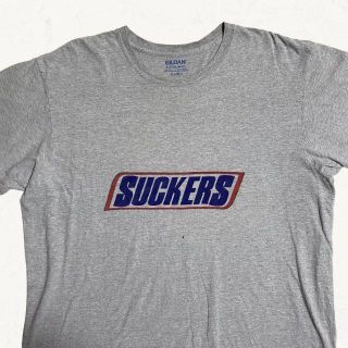 JMX GILDAN ビンテージ   スニッカーズ　サッカーズ　サック Tシャツ(Tシャツ/カットソー(半袖/袖なし))