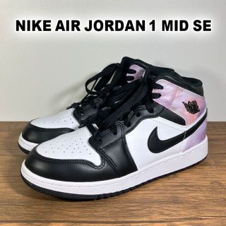 ナイキ(NIKE)のNIKE AIR JORDAN1 MID ジョーダン パープル スニーカー(スニーカー)