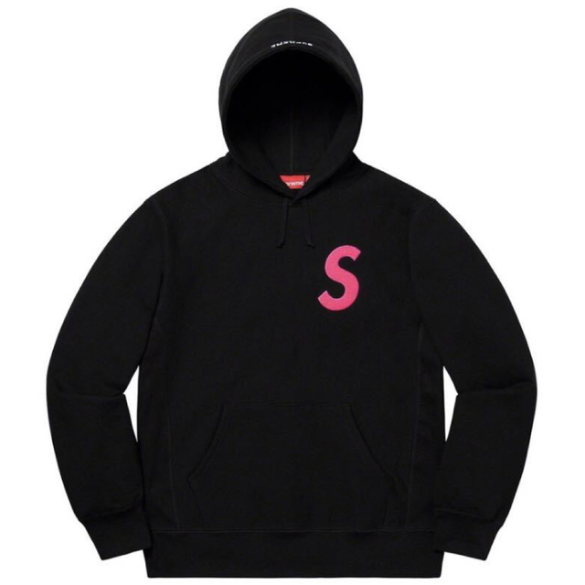 Supreme S Logo Hooded Sweatshirt M 19aw