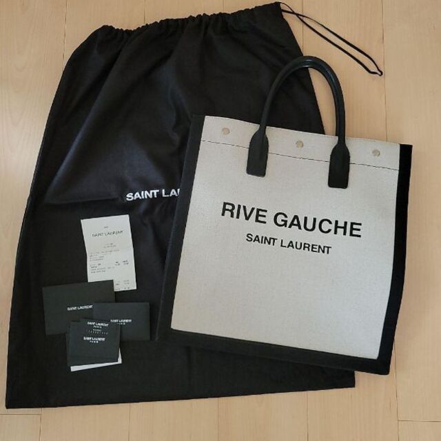 SAINT LAURENT サンローラン リヴ・ゴーシュ トート 超熱 25500円