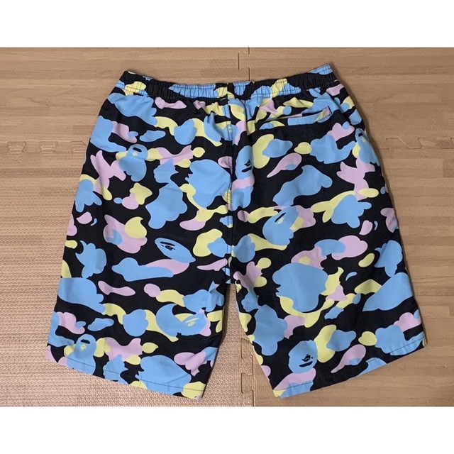 ☆激レア☆ APE マルチカモ ナイロン ショーツ S ハーフパンツ - 通販