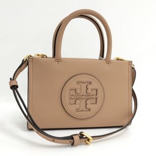 トリーバーチ(Tory Burch)のTORY BURCH 2WAY ハンドバッグ レザー ピンクベージュ(その他)